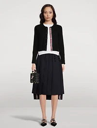 Cropped Cashmere Cardigan