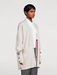 Exaggerated Wool Cardigan