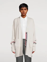 Exaggerated Wool Cardigan