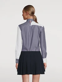 Cotton Shirt Mix Stripe Print