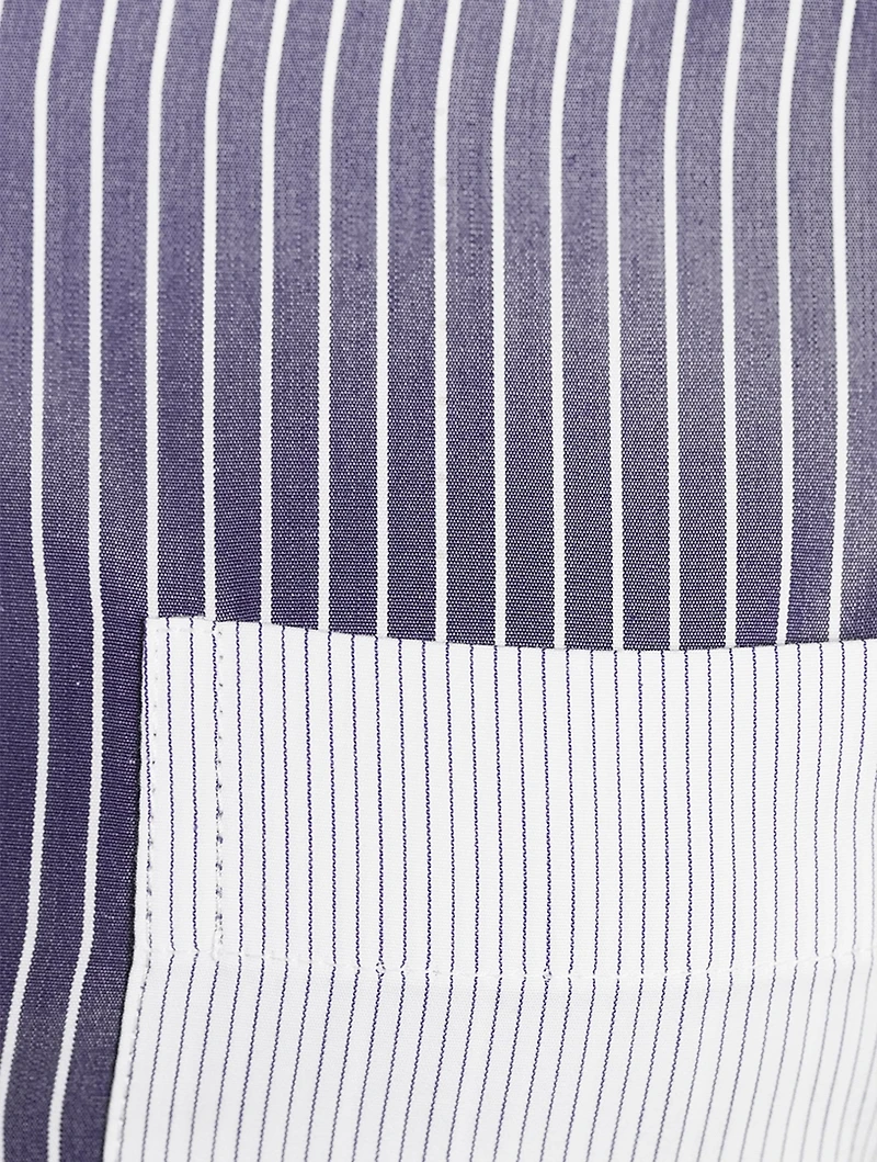 Cotton Shirt Mix Stripe Print