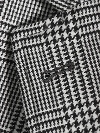 Prince Of Wales Check Wool Coat