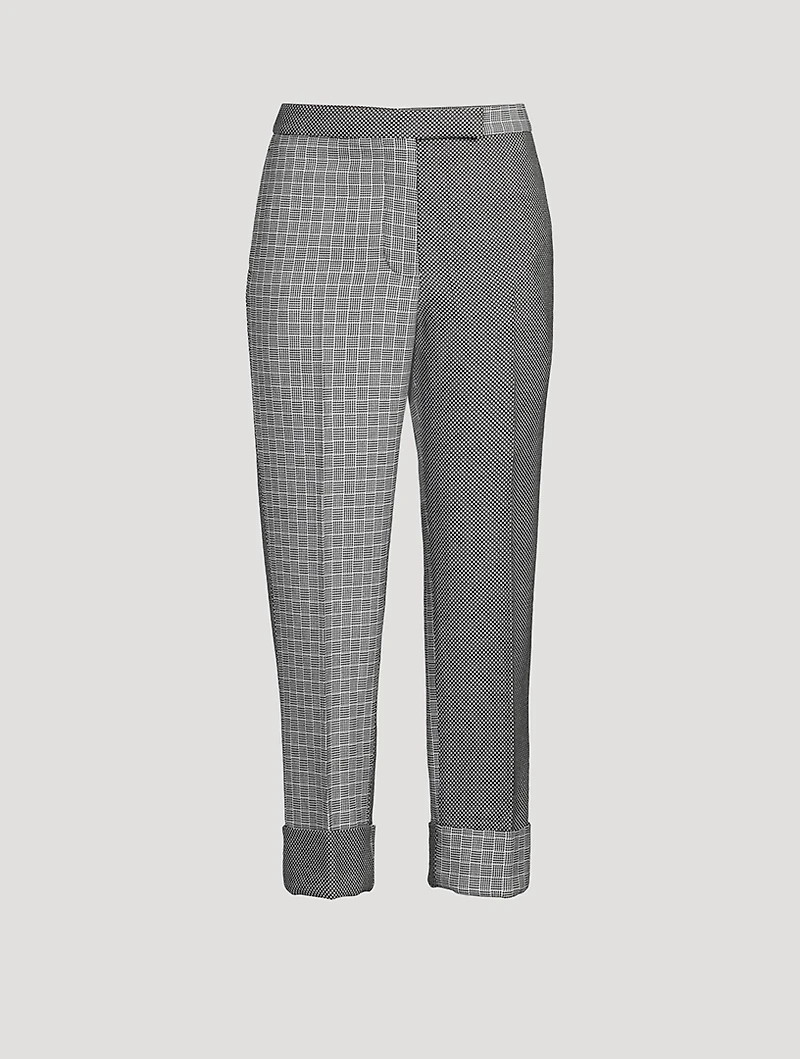 Funmix Birdseye Wool Trousers