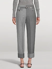 Funmix Birdseye Wool Trousers