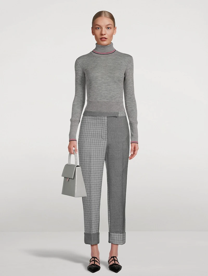 Funmix Birdseye Wool Trousers