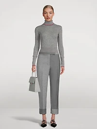 Funmix Birdseye Wool Trousers