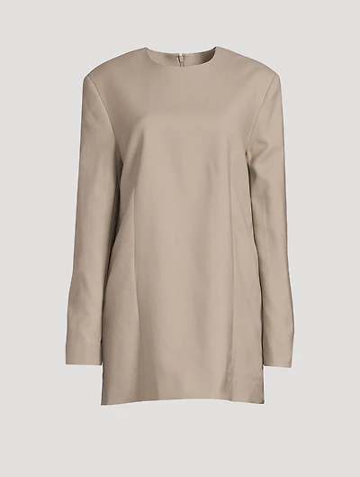 Wool Mini Dress