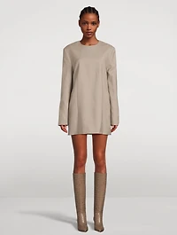 Wool Mini Dress