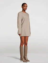 Wool Mini Dress