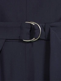 Strapless Belted Jumpsuit