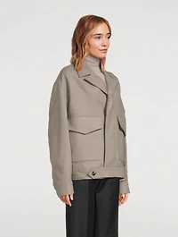 Wool Gabardine Jacket