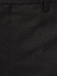 Flared Wool Trousers