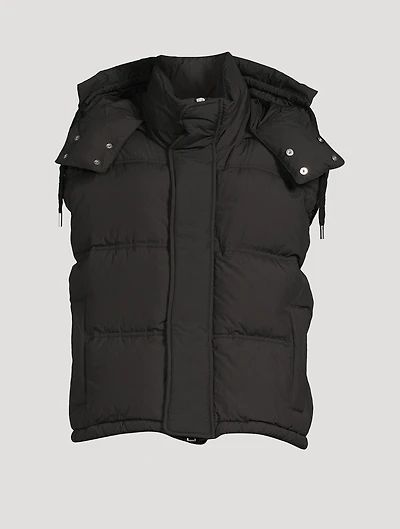 Tech Canvas Down Vest