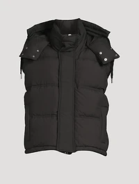 Tech Canvas Down Vest