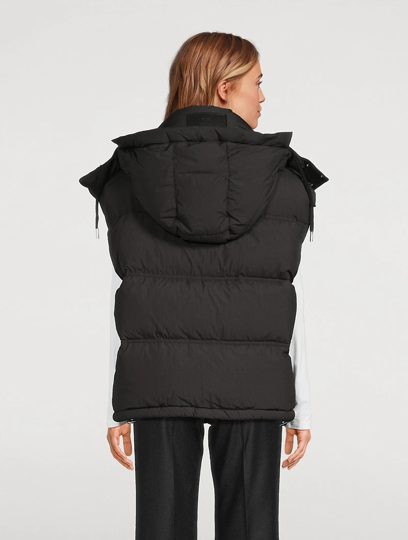Tech Canvas Down Vest