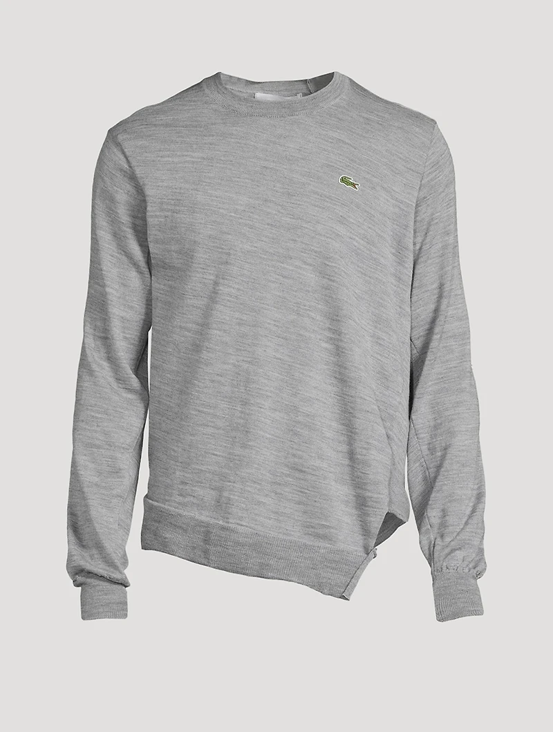 Lacoste x Wool Crewneck Sweater