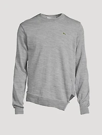 Lacoste x Wool Crewneck Sweater