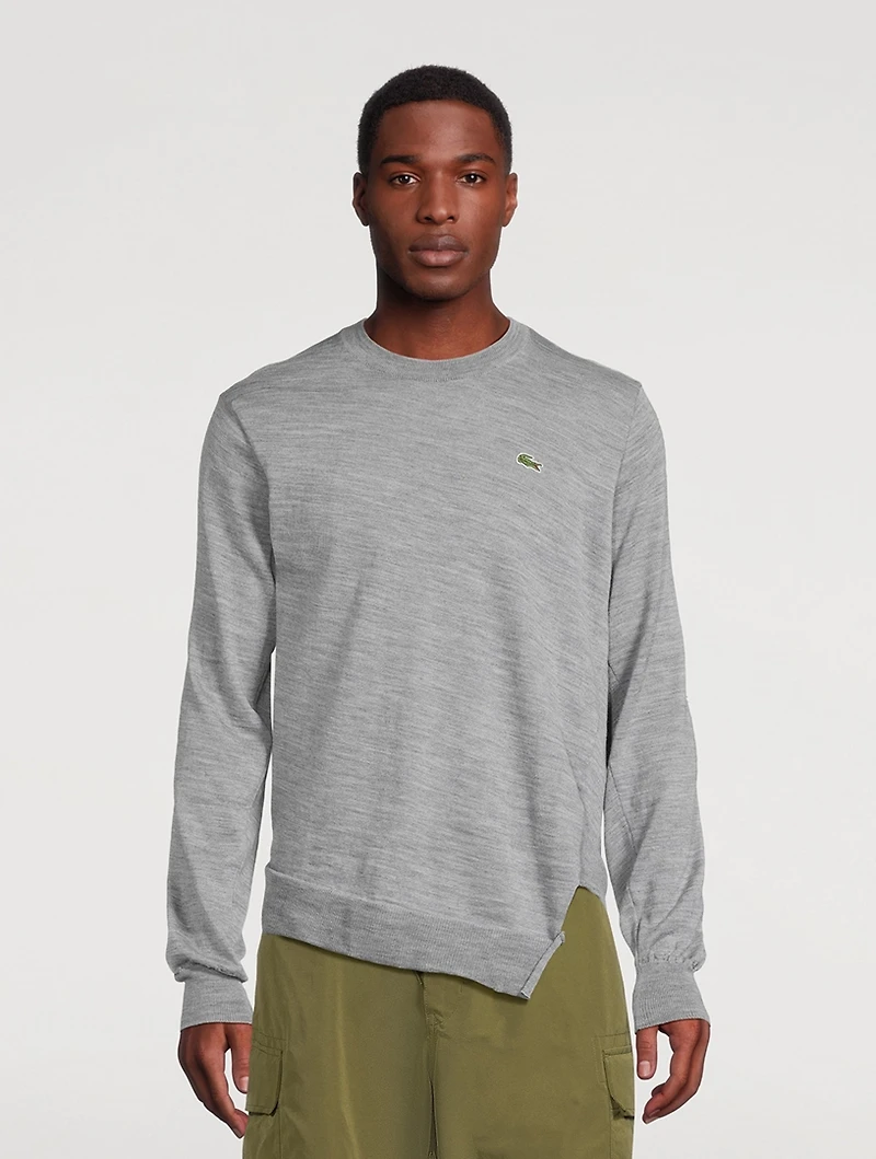 Lacoste x Wool Crewneck Sweater