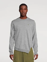 Lacoste x Wool Crewneck Sweater