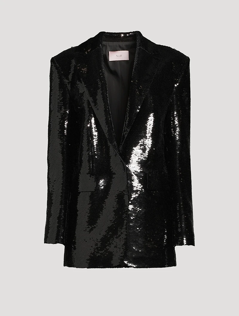 Jade Sequin Blazer