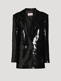 Jade Sequin Blazer
