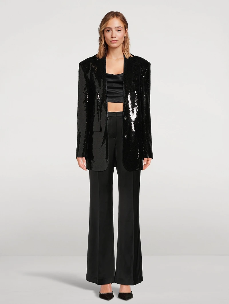Jade Sequin Blazer