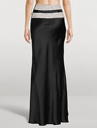 Eternity Crystal Satin Skirt