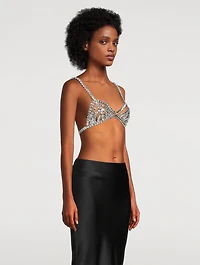 Rose Quartz Crystal Bra
