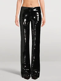 Jade Sequin Trousers