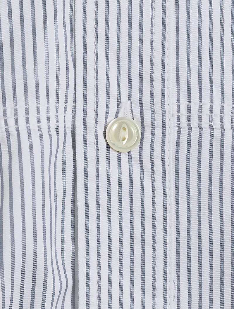 Cotton Shirt Striped Print