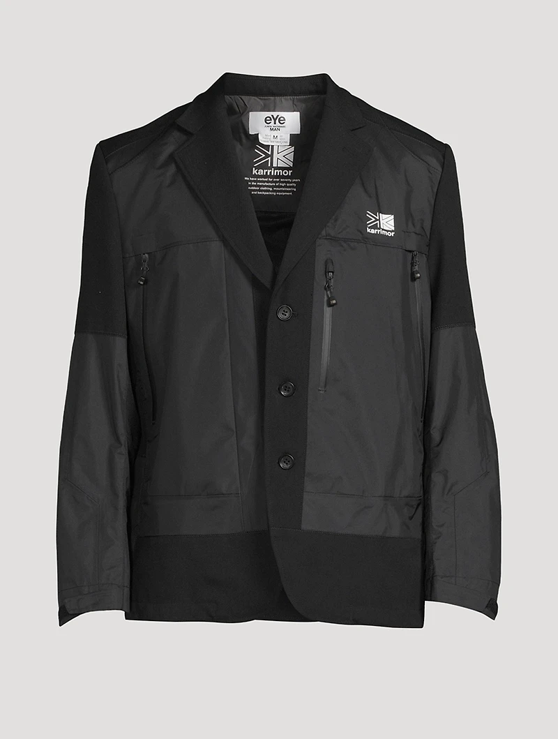 Wool And Nylon Jacket