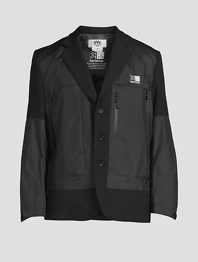 Wool And Nylon Jacket