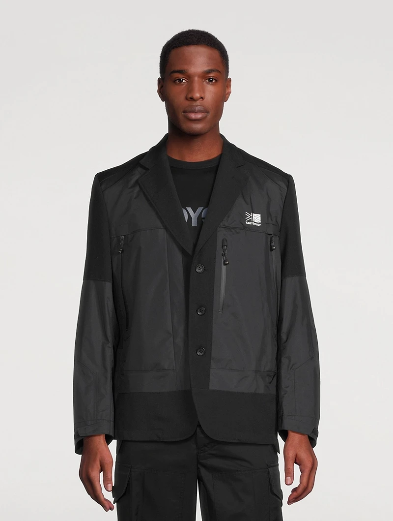 Wool And Nylon Jacket