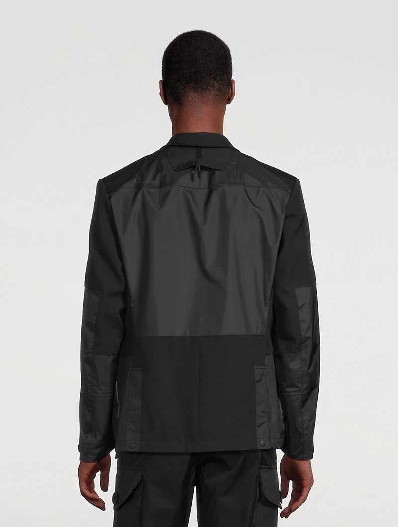 Wool And Nylon Jacket
