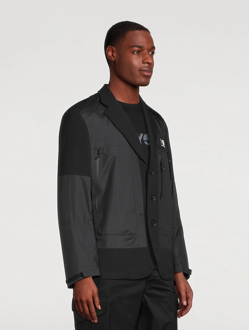 Wool And Nylon Jacket