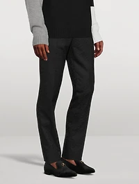 Medusa Velvet Loafers