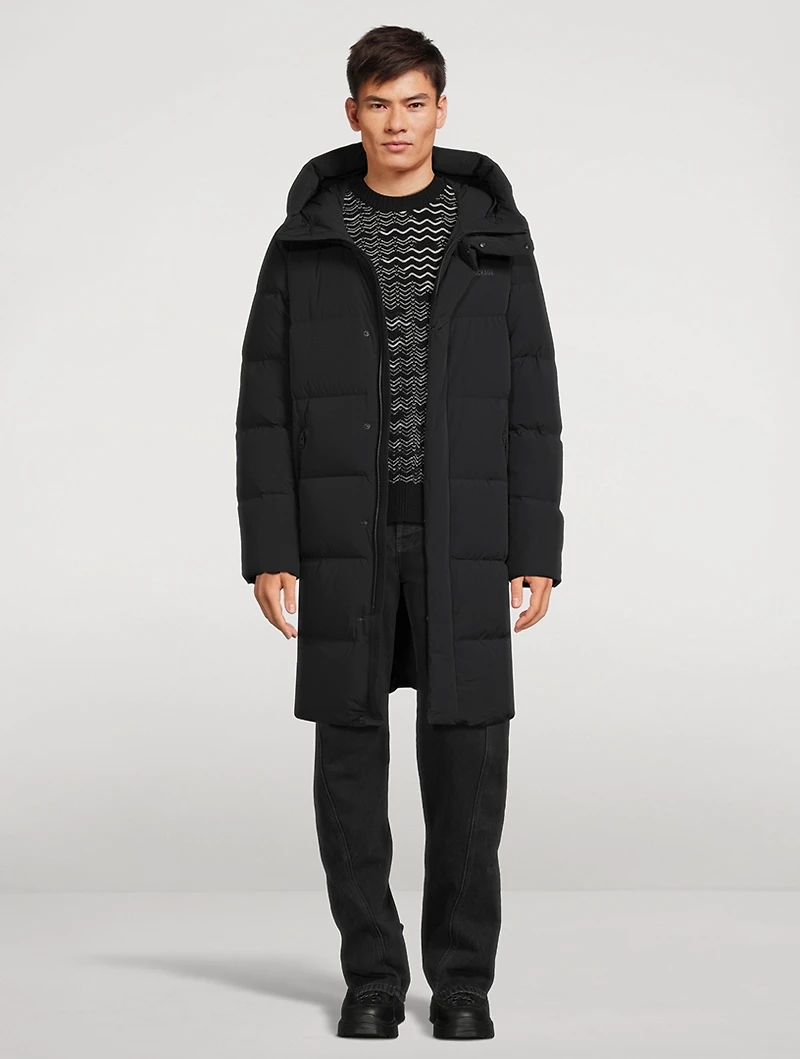 Antoine Recycled Down Parka With Removable Bib