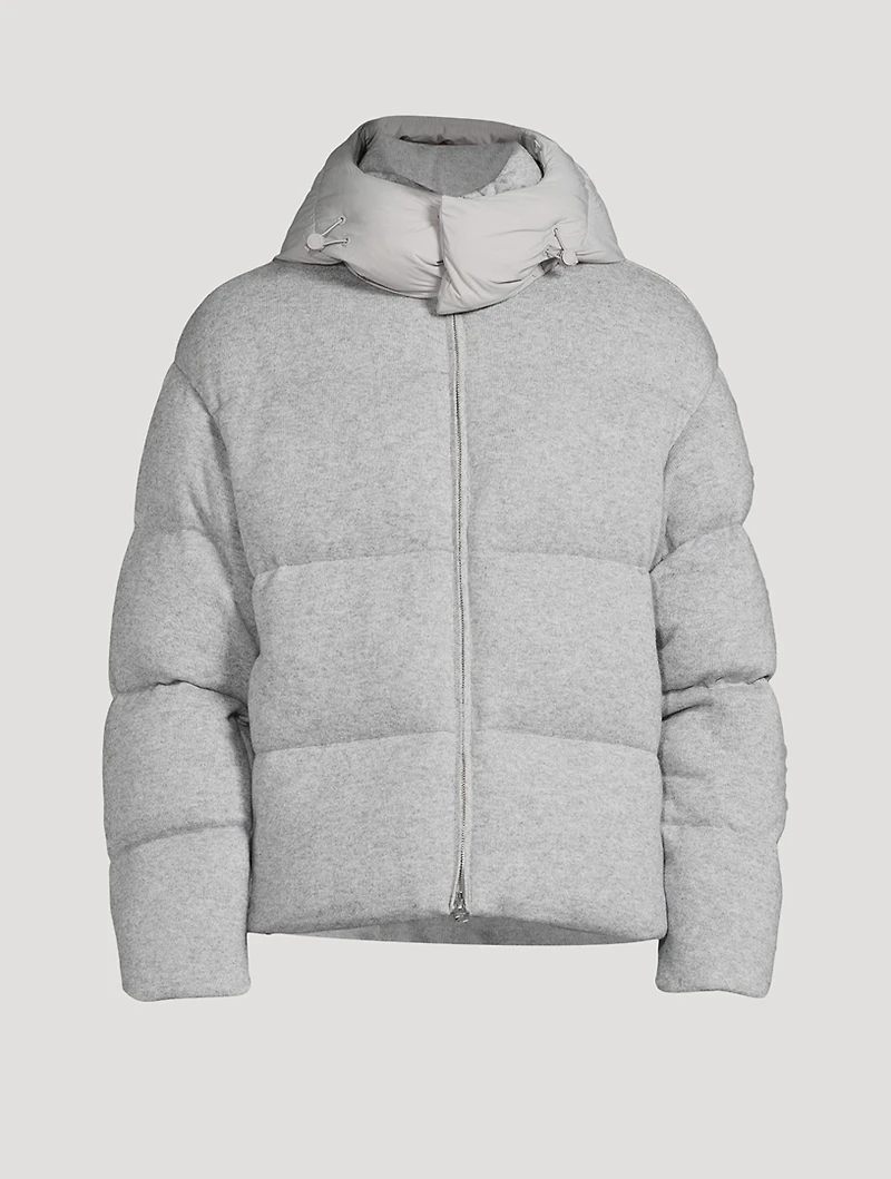 Steven Wool And Cashmere Down Jacket
