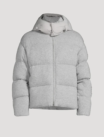 Steven Wool And Cashmere Down Jacket