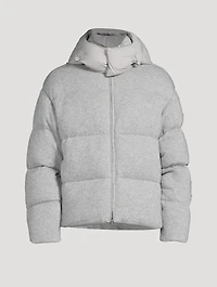 Steven Wool And Cashmere Down Jacket