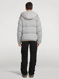 Steven Wool And Cashmere Down Jacket