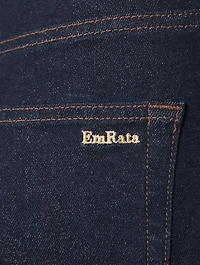 AG x Emrata Alexxis Straight-Leg Jeans