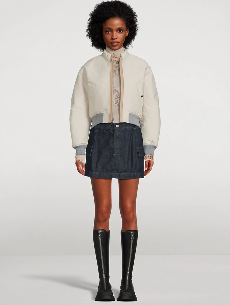 AG x Emrata Colombo Cargo Mini Skirt