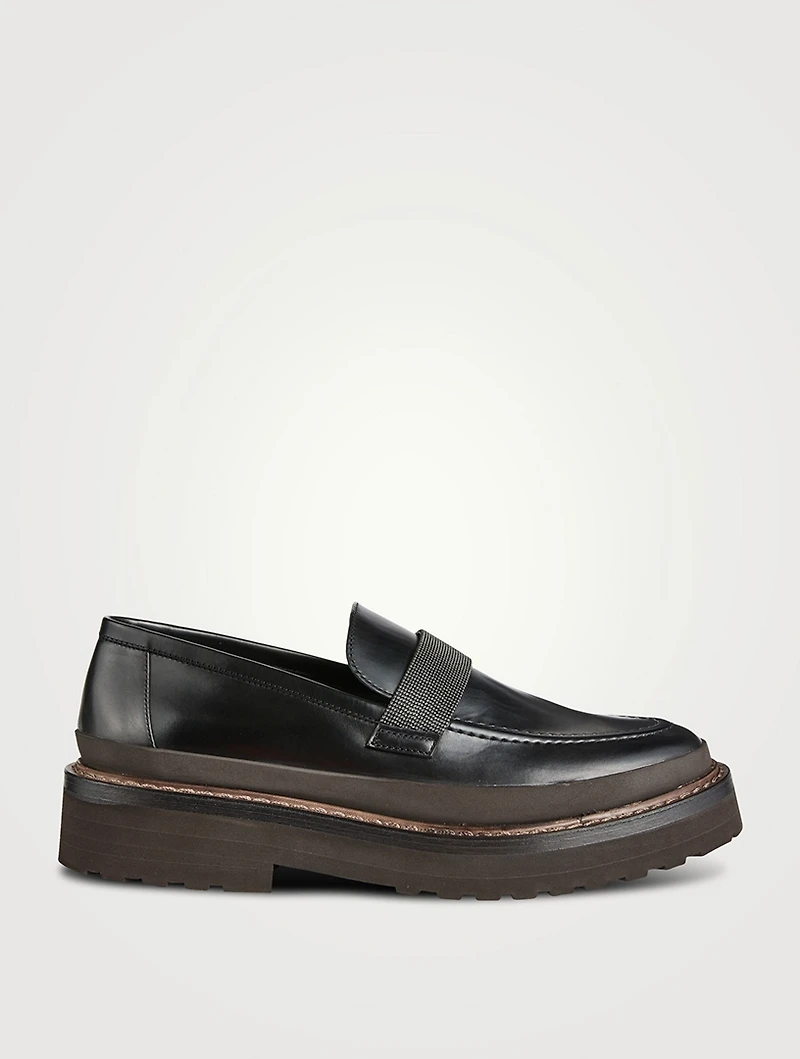 Leather Loafers