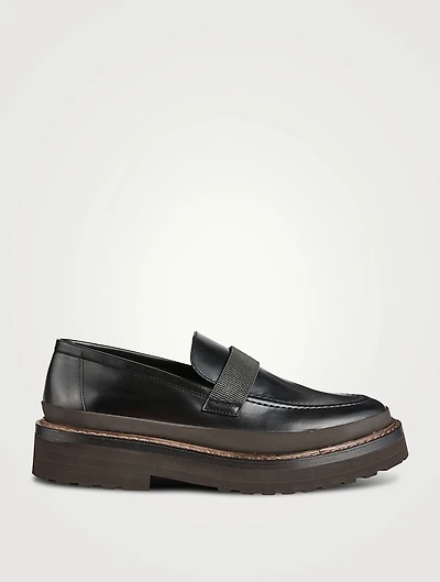 Leather Loafers