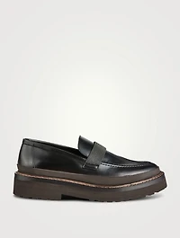 Leather Loafers