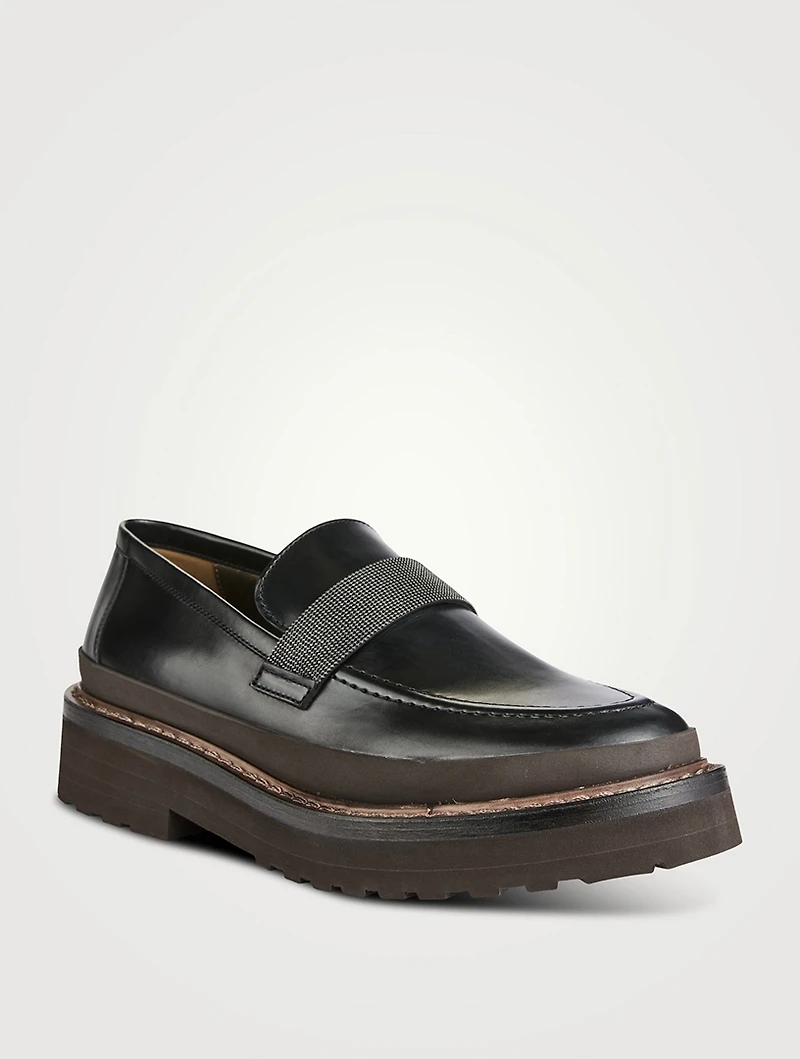 Leather Loafers