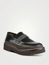 Leather Loafers