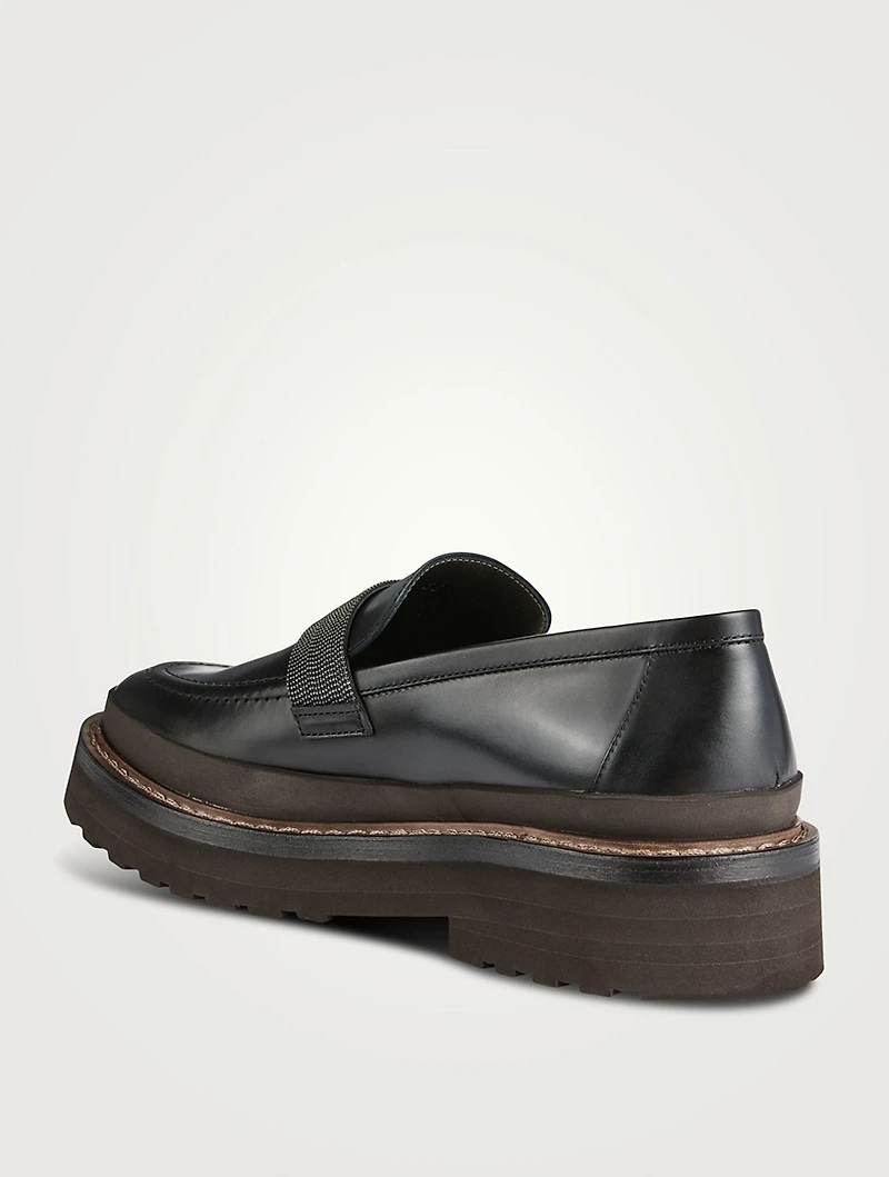 Leather Loafers