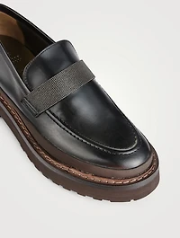 Leather Loafers
